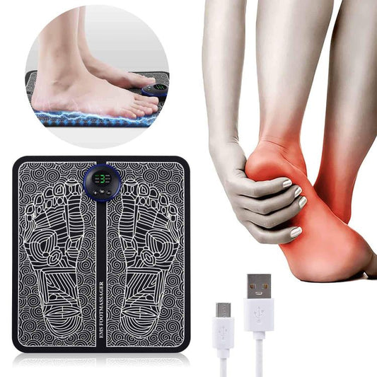🔥 Luxybay™ Digital Rechargeable Foot Massager – 6 Vibration Modes
